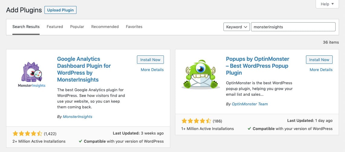 Step 4 - Install MonsterInsights