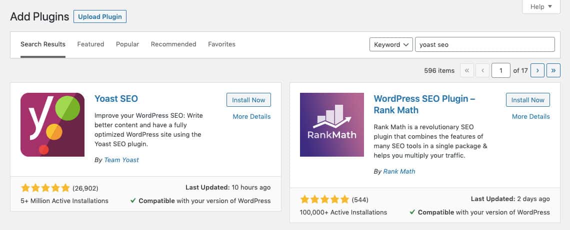 Step 4 - Install Yoast SEO
